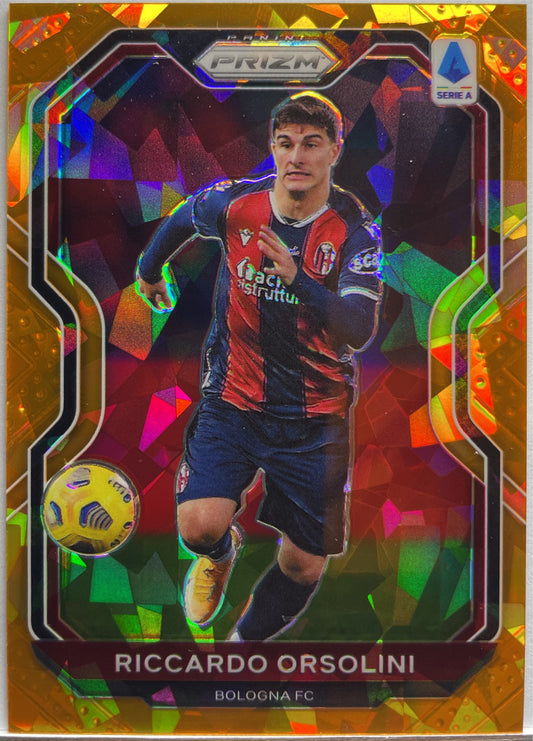 Riccardo Orsolini 10/23 Orange Cracked Ice Prizm Chronicles 2020/21