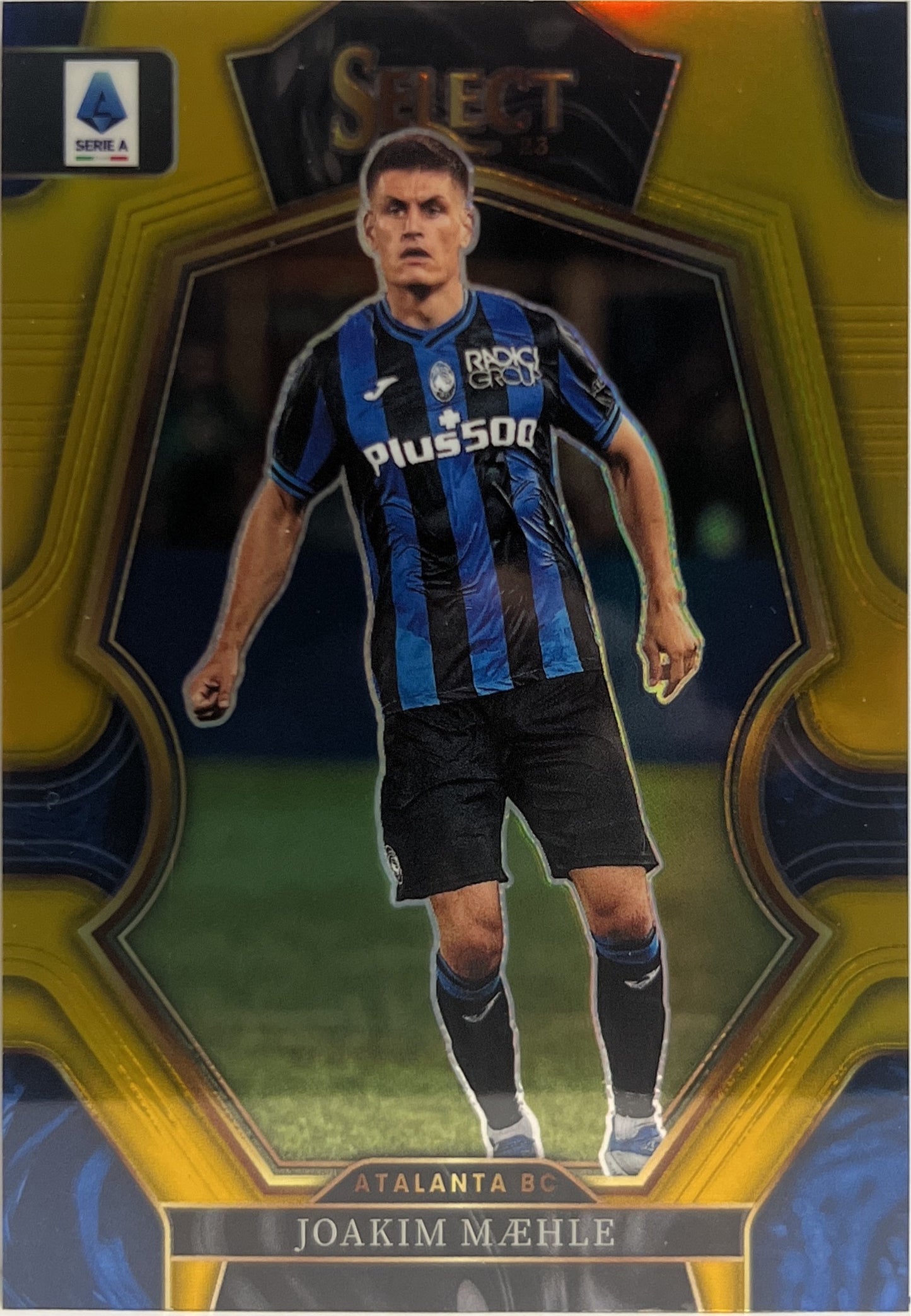 Joakim Maehle 8/10 Mezzanine Gold Select Serie A 2022/23