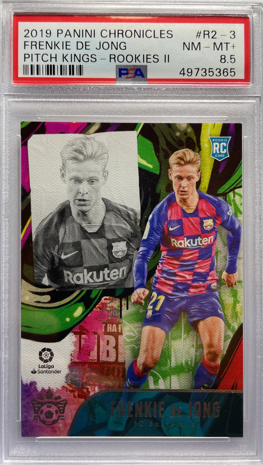 PSA 8,5 - Frenkie De Jong Rookie Pitch Kings - Chronicles 2019/20