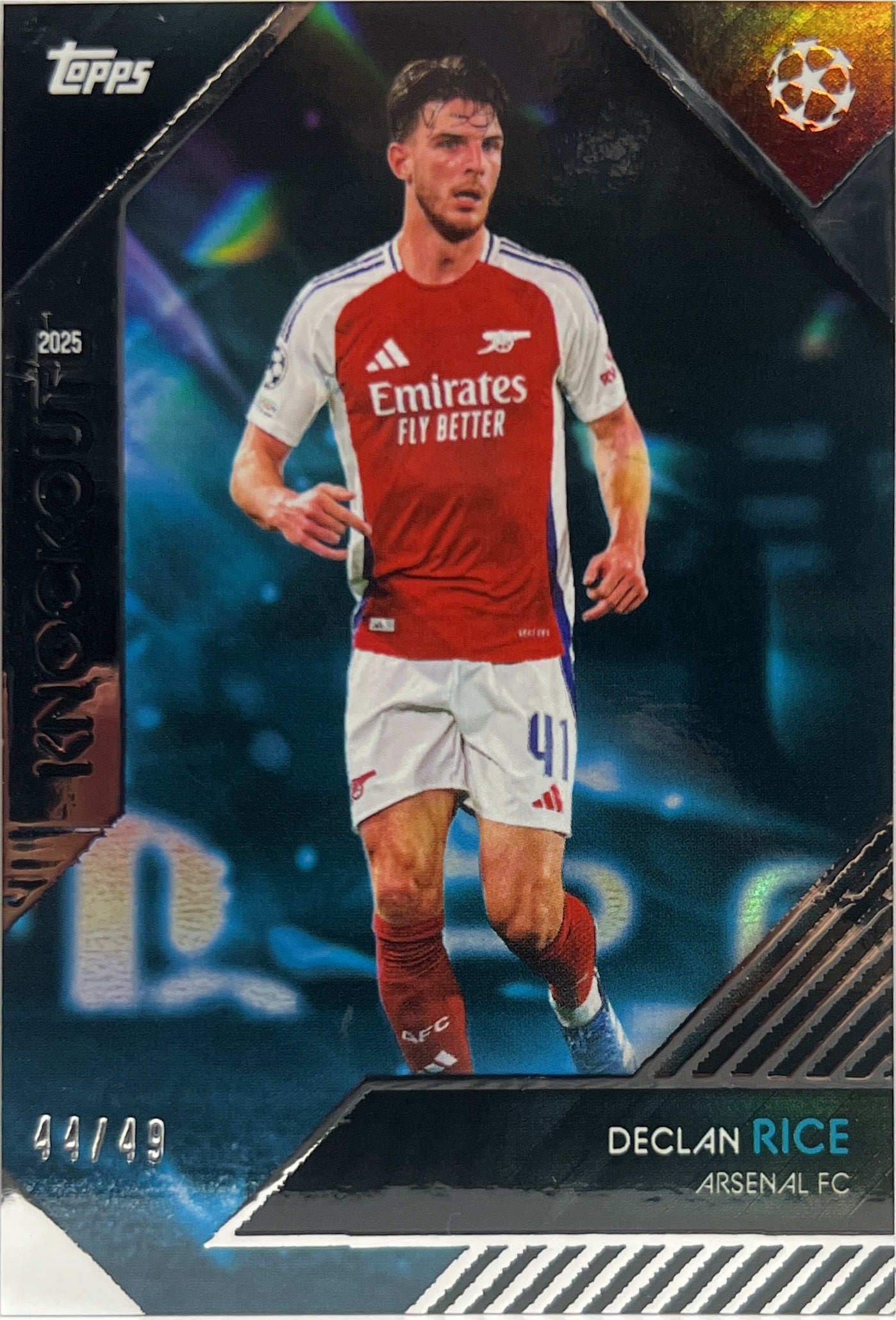 Declan Rice 44/49 Topps Knockout 2024/25