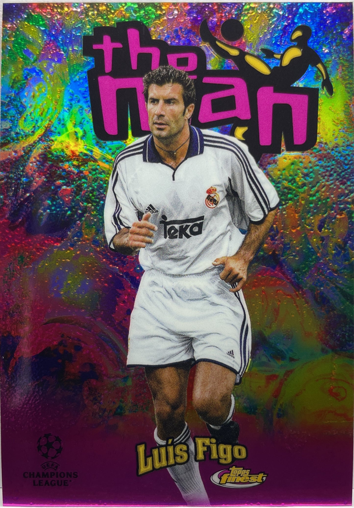 Luis Figo The Man Topps Finest UCC 2022/23