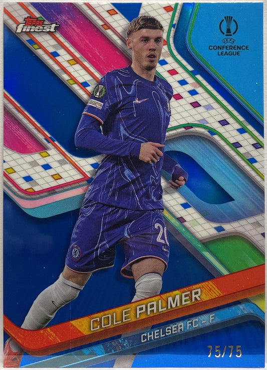 Cole Palmer 75/75 Blue Topps Finest UCC 2024/25