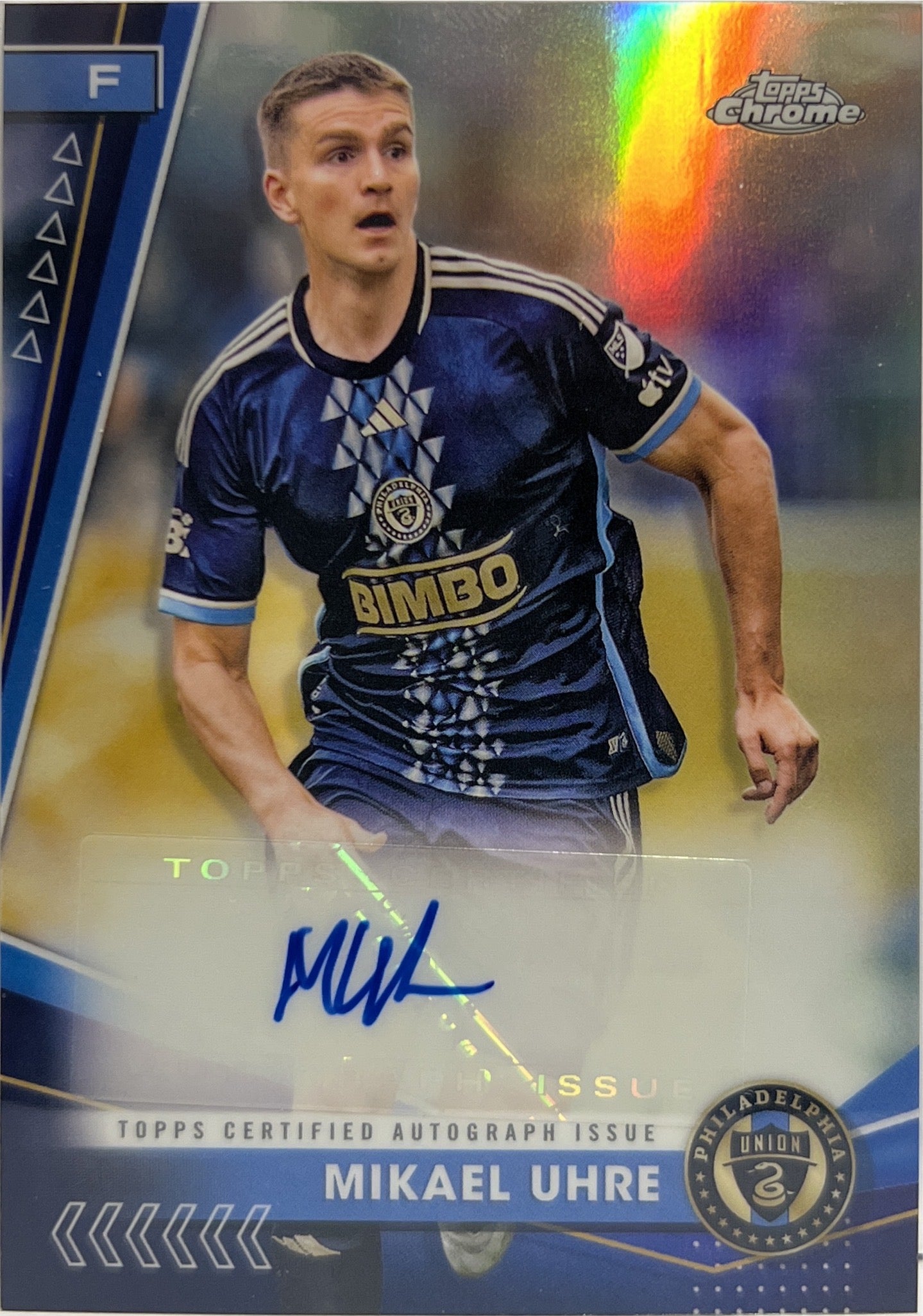 Mikael Uhre Autograph Topps Chrome MLS 2023/24