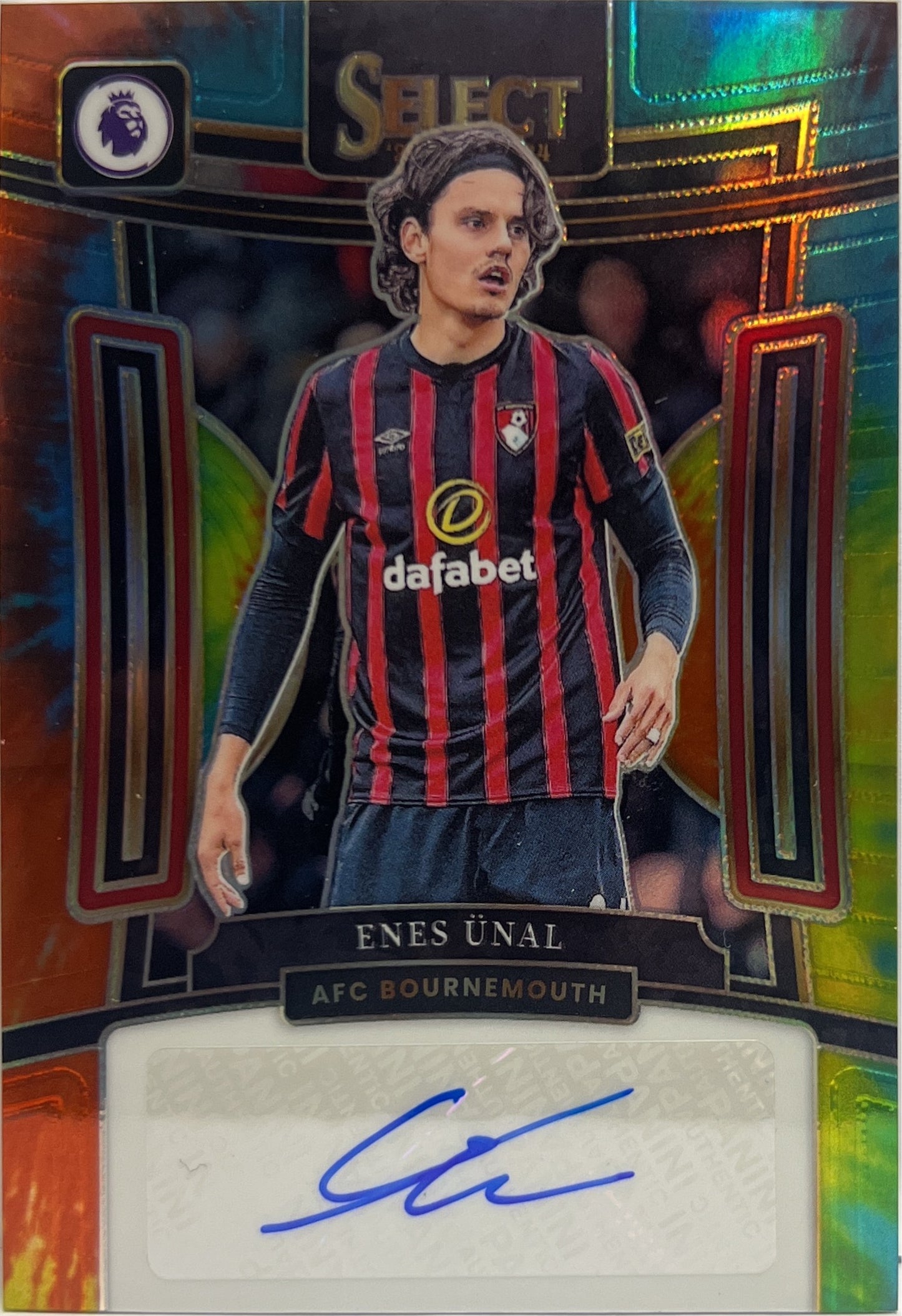 Enes Unal 3/25 Autograph Signatures Select Premier League 2023/24