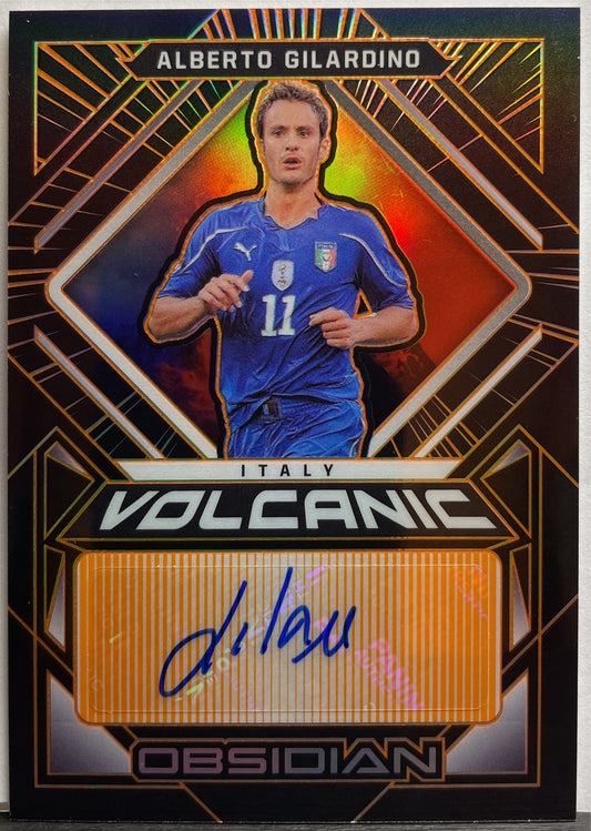 Gilardino34/50 Autograph Volcanic Obsidian 2021/22