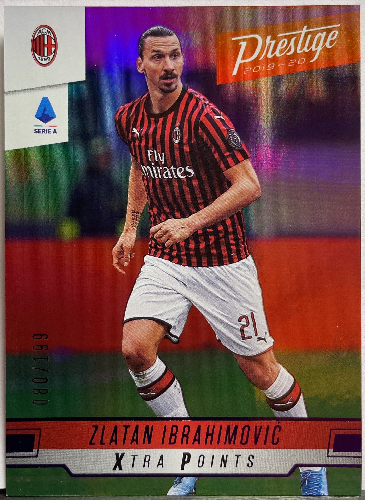 Zlatan Ibrahimovic 80/199 Prestige Chronicles 2019/20