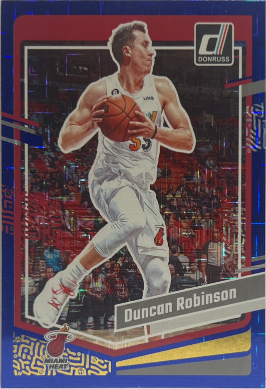Duncan Robinson 26/49 BLue Mojo Donruss Basketball NBA 2023/24