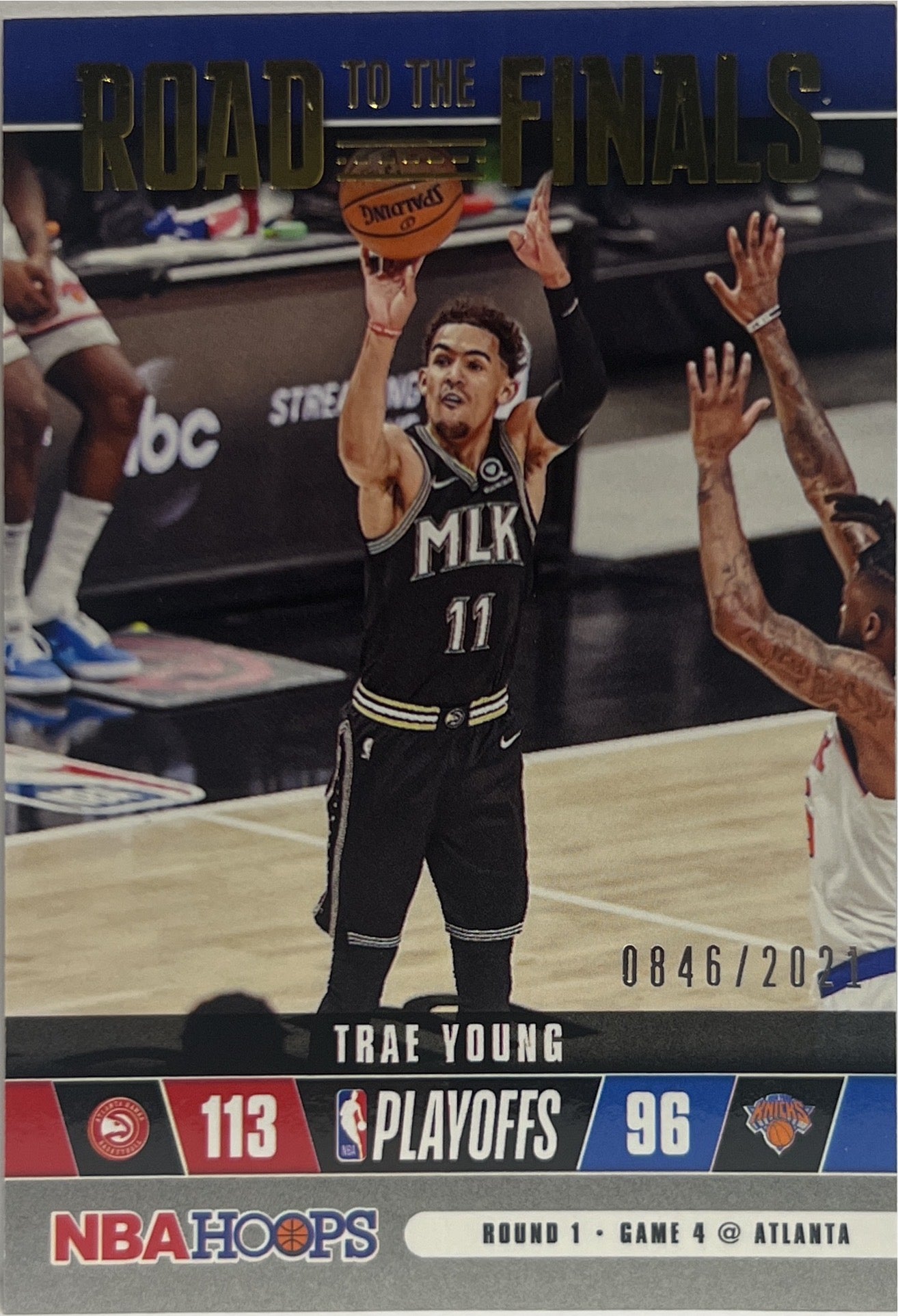 Trae Young 846/2021 Road To The Finals Hoops Basketball NBA 2021/22