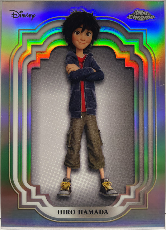 Hiro Hamada Refractor Topps Chrome Disney 2024