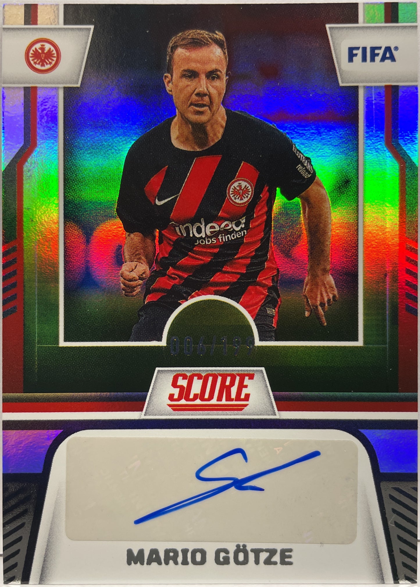 Mario Gotze 6/199 Autograph Score Fifa 2023/24