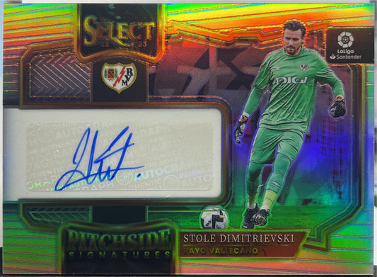 Stole Dimitrievski Autograph Panini Select La Liga 2022/23