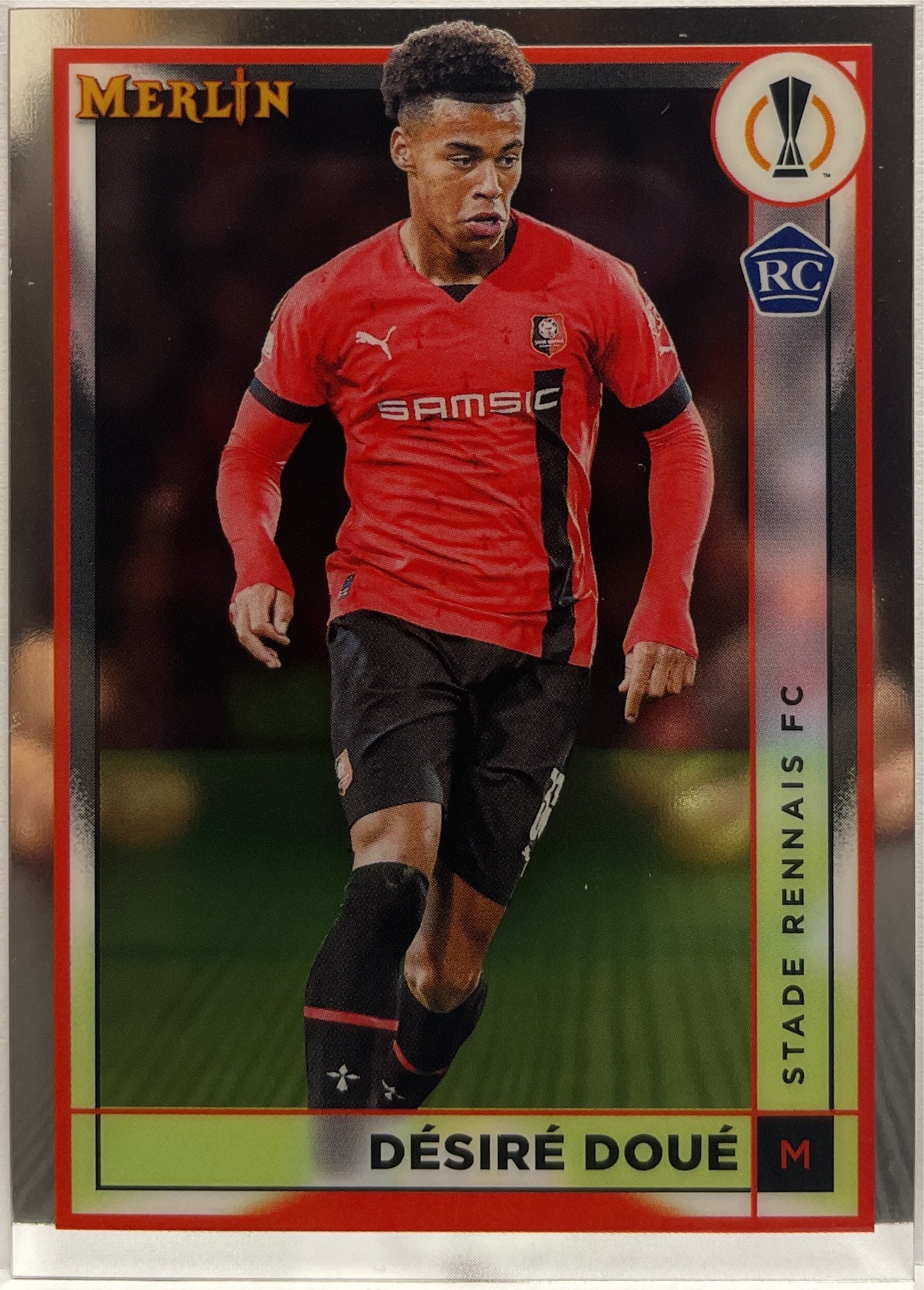 Desire Doue Rookie Topps Chrome Merlin 2022/23