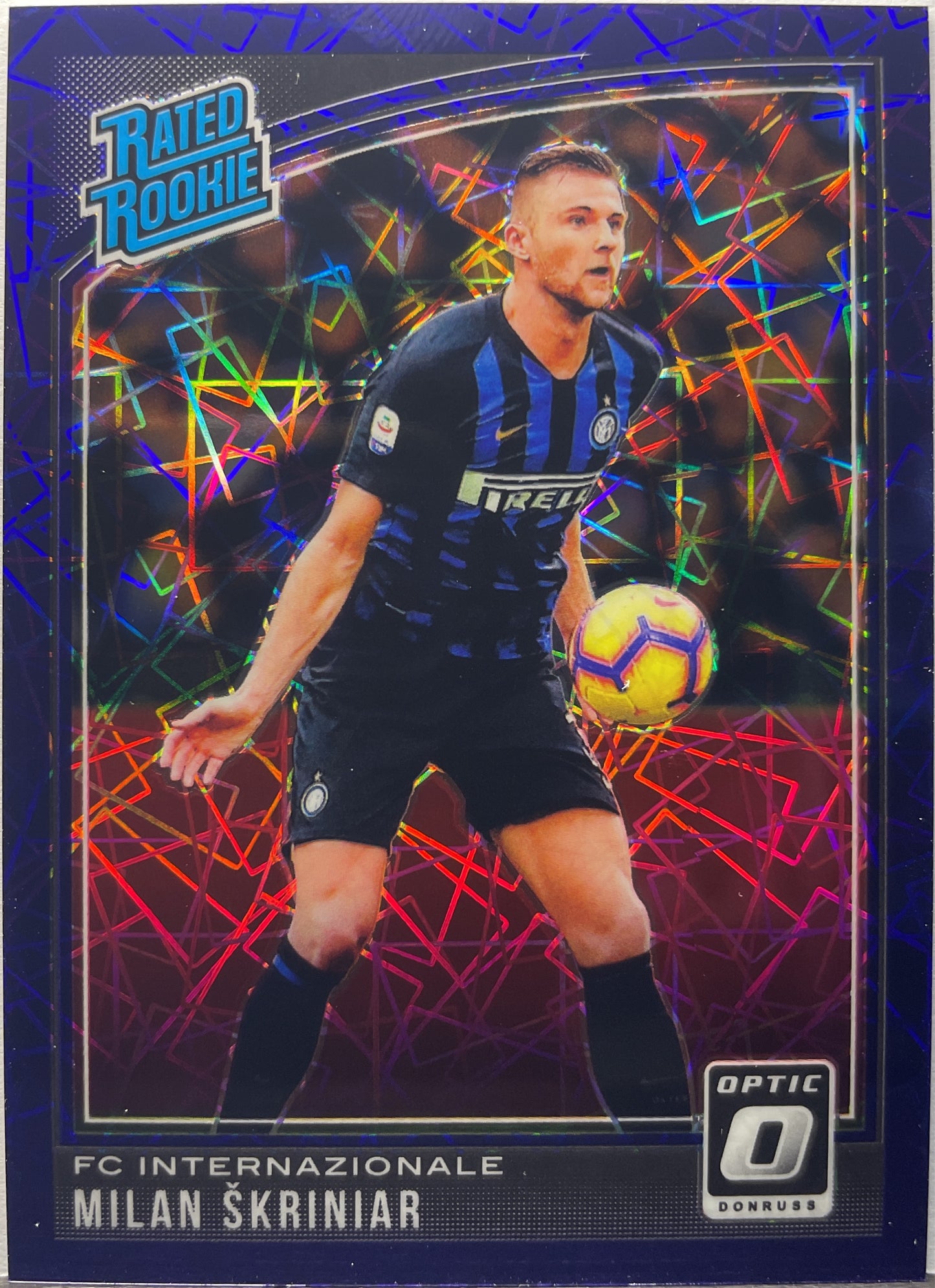 Milan Skriniar 32/125 Rated Rookie Optic Donruss 2018/2019