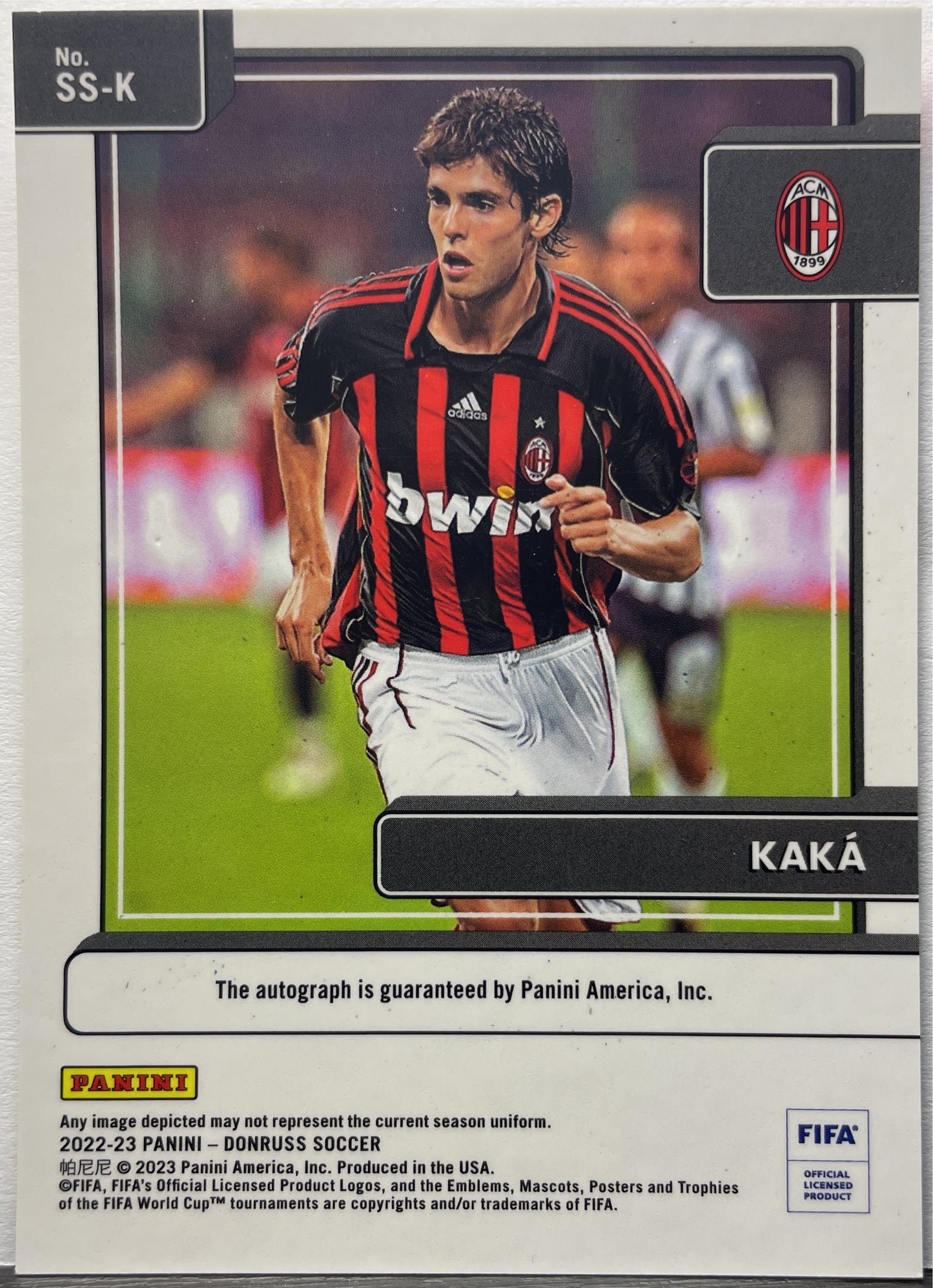 Kaka Autograph Donruss 2022/23