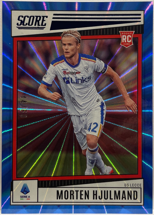 Morten Hjulmand 44/60 Blue Laser Score Serie A 2022/23