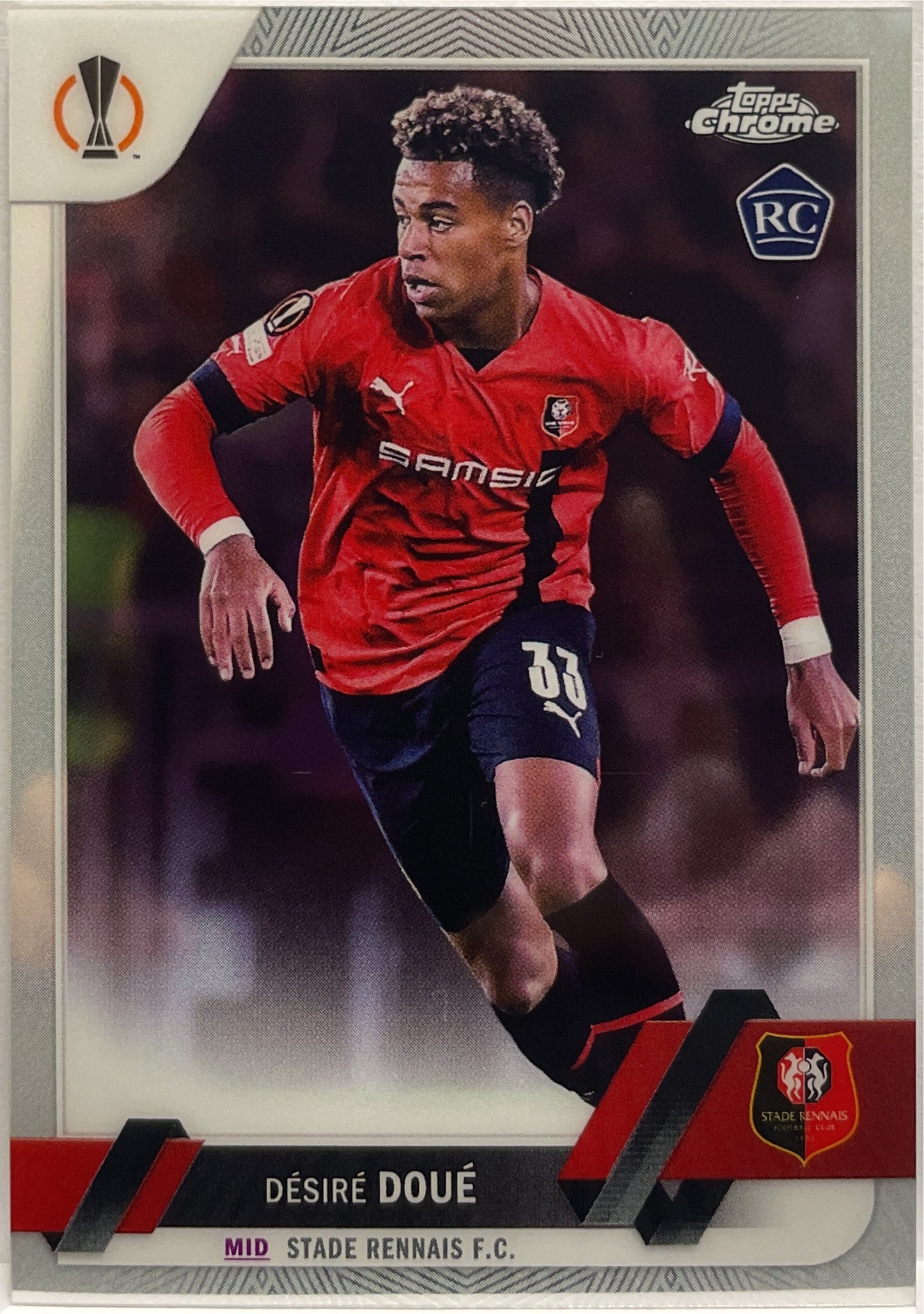 Desire Doue Rookie Topps Chrome UCC 2022/23