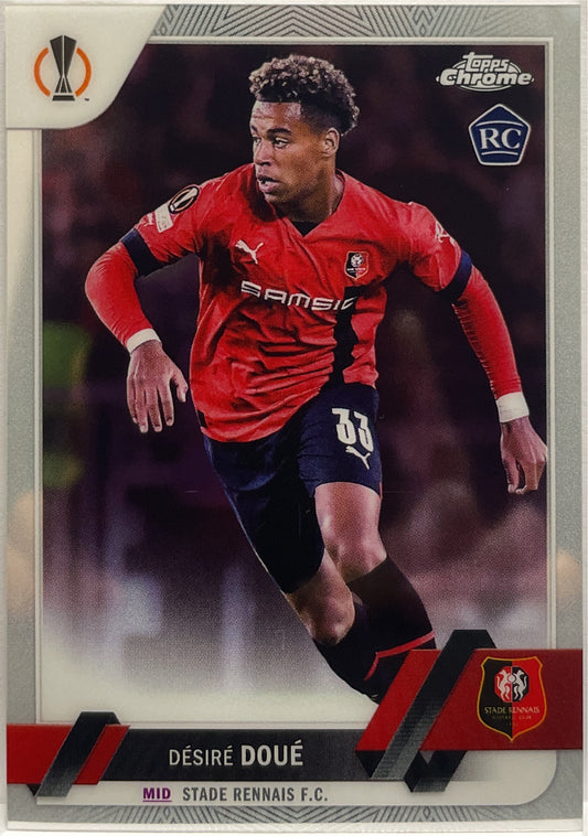 Desire Doue Rookie Topps Chrome UCC 2022/23