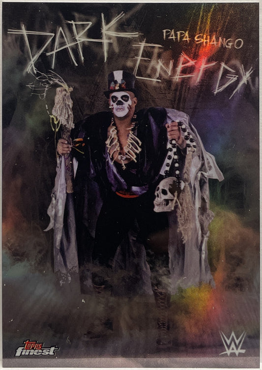 Papa Shango Dark Energy Topps Finest WWE 2025