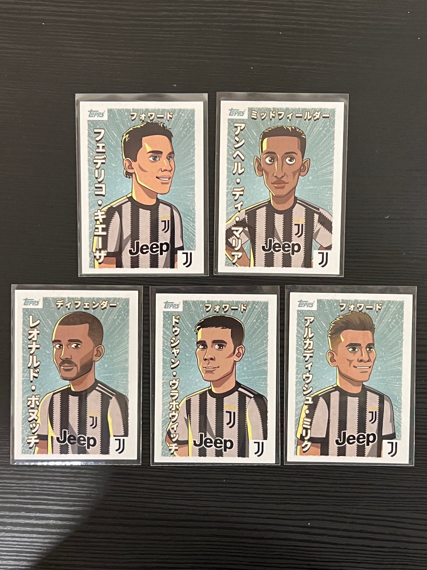 Juventus Set Topps Anime Japan 2023