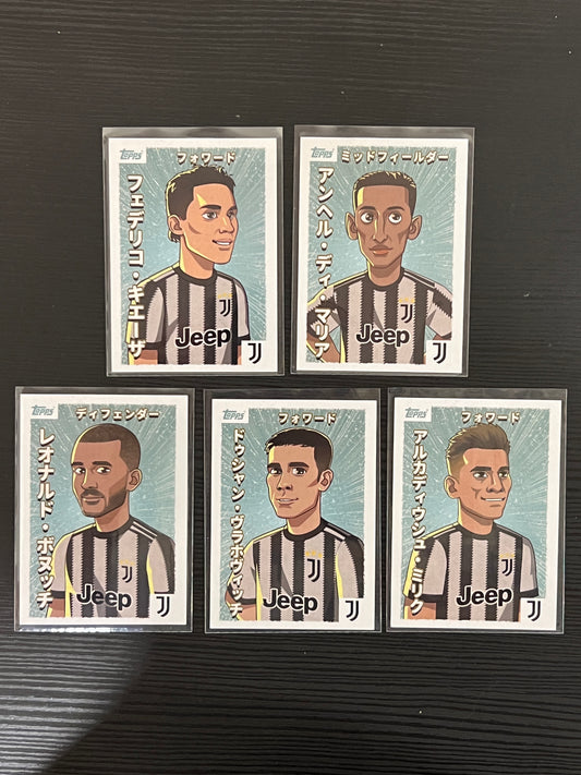 Juventus Set Topps Anime Japan 2023