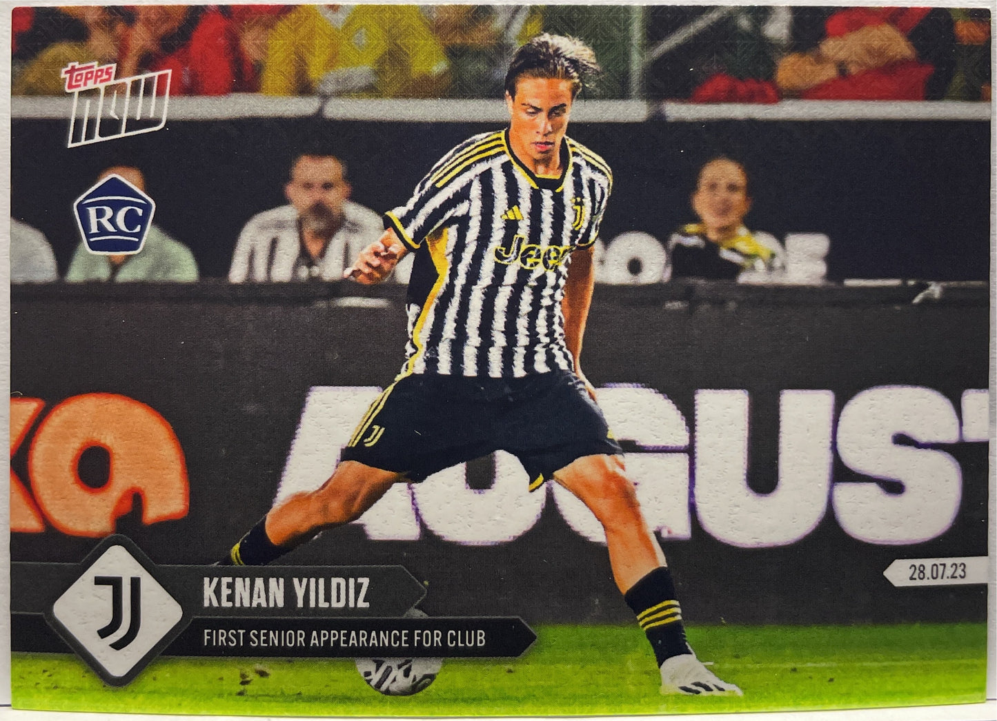 Kenan Yildiz Rookie Topps Now #1