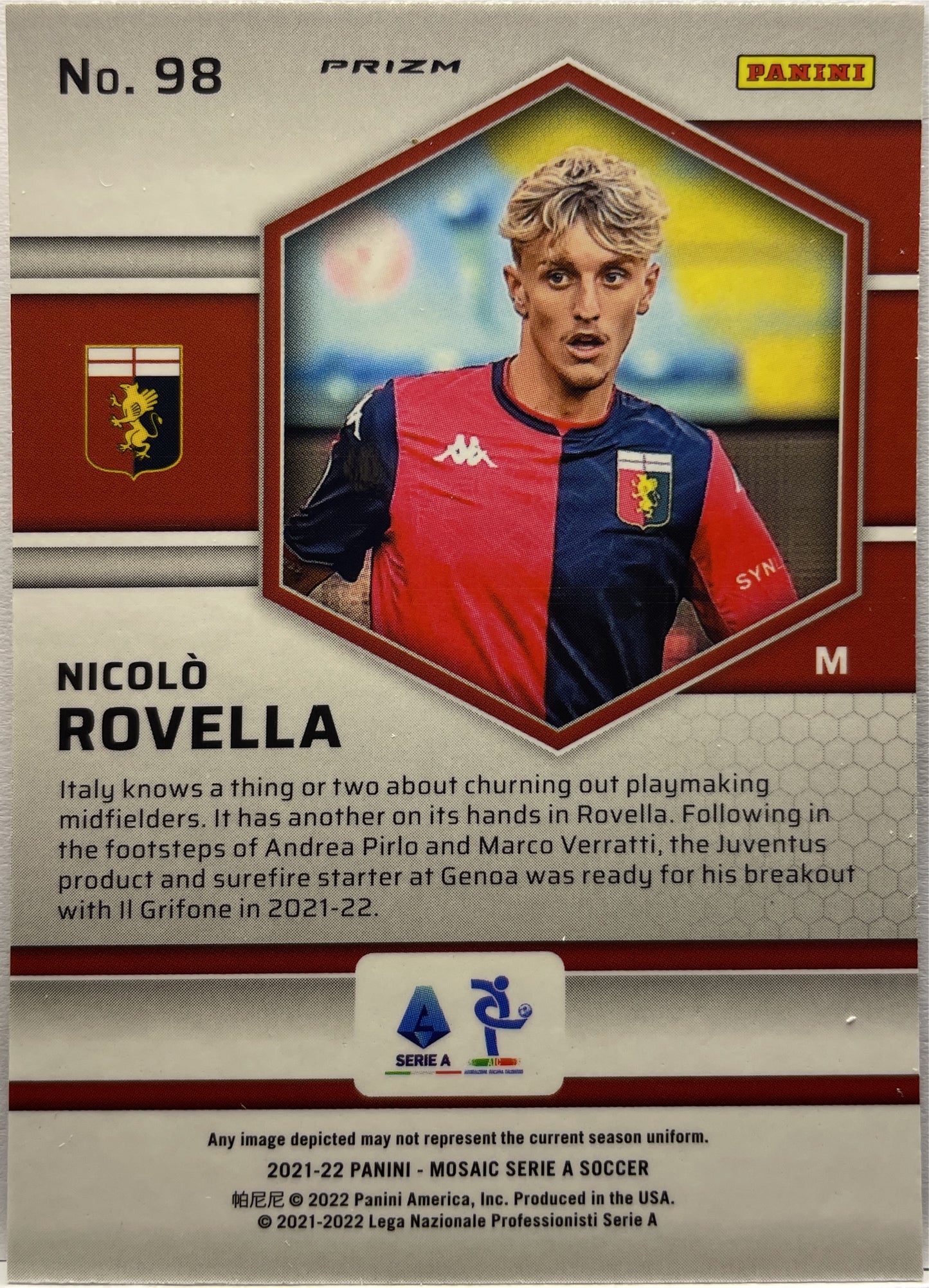 Mancolista-Green/Red Parallels-T-Mall Mosaic Serie A 2021/22