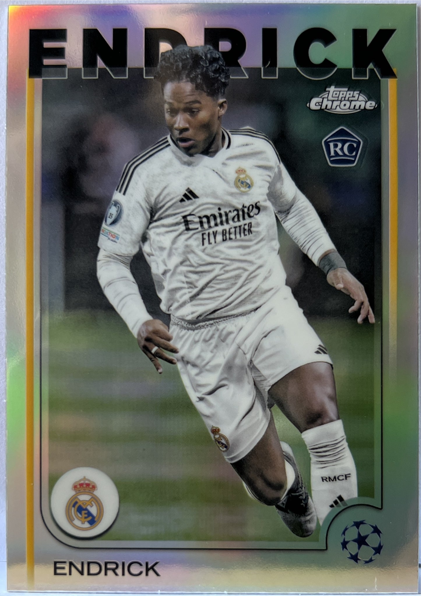 Endrick Rookie Refractor Topps Chrome UCC 2024/25