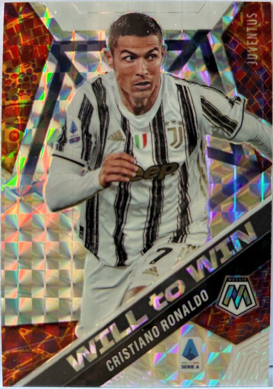 Cristiano Ronaldo Will To Win Silver Mosaic Serie A 2020/21