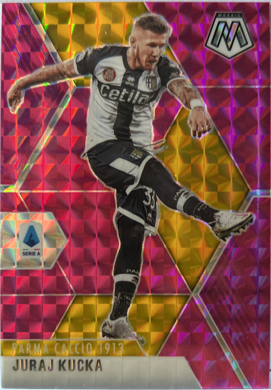 Juraj Kucka 4/25 Pink Mosaic Serie A 2020/21