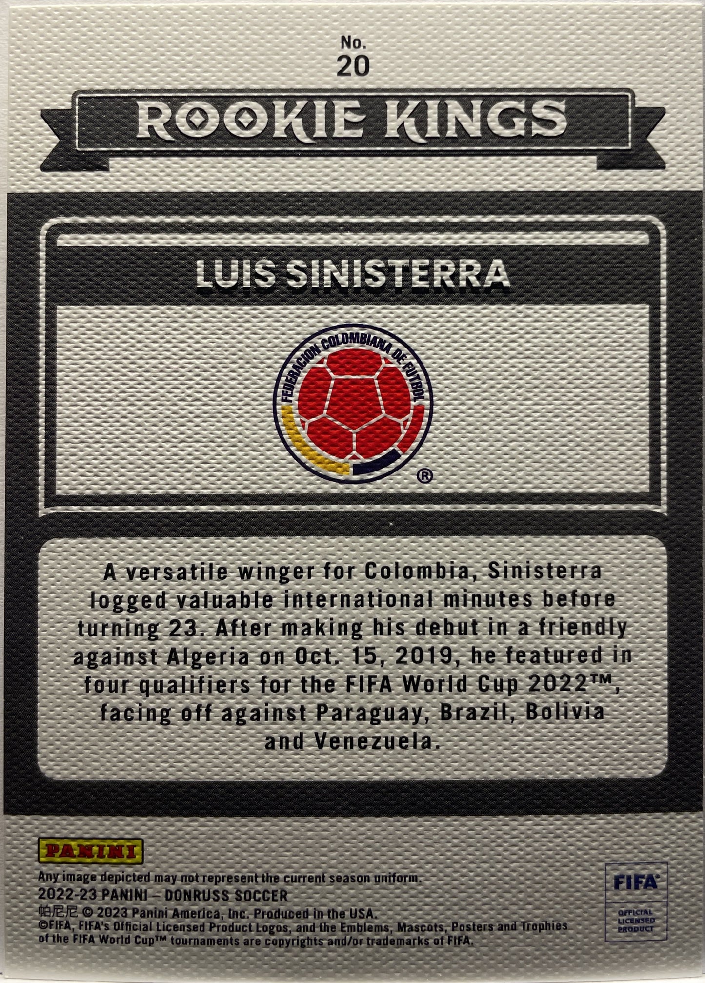 Mancolista-Rookie Kings-Panini Donruss Fifa 2022/23