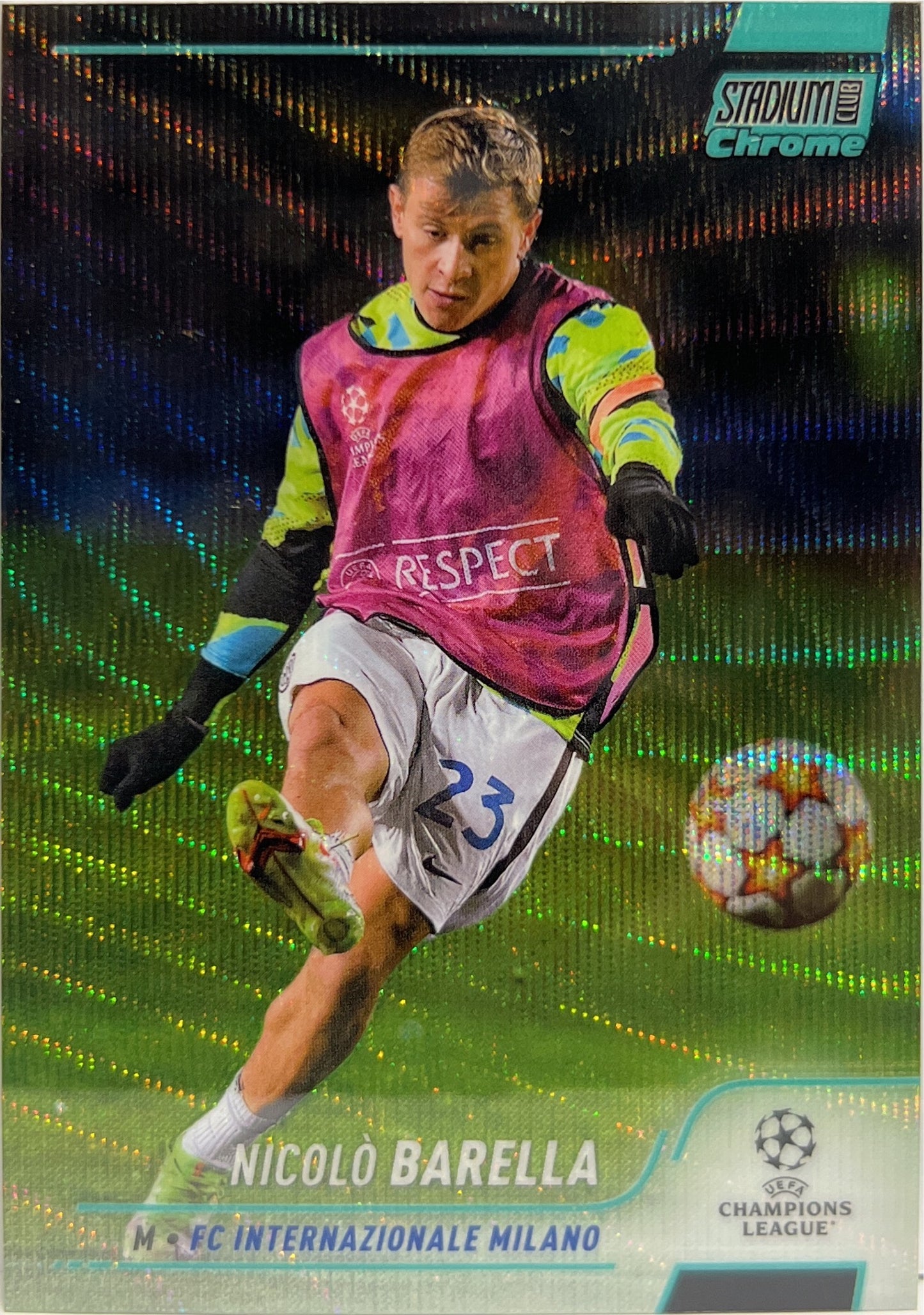 Nicolo Barella 246/250 Stadium Chrome 2021/22