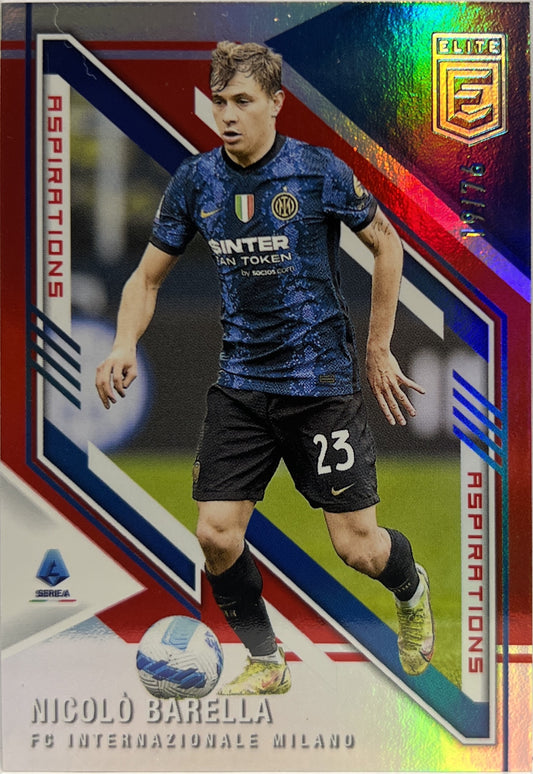 Nicolo Barella 19/76 Aspirations Donruss Elite Serie A 2021/22