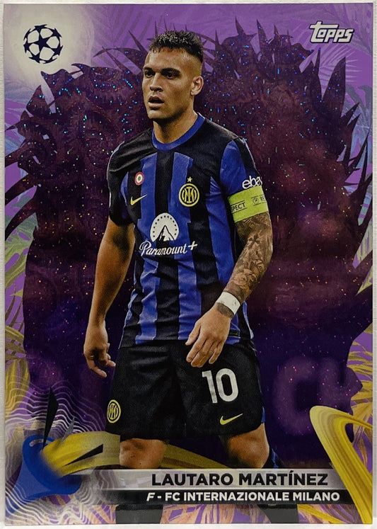 Lautaro Martinez 8/15 Topps Jade UCC 2023/24