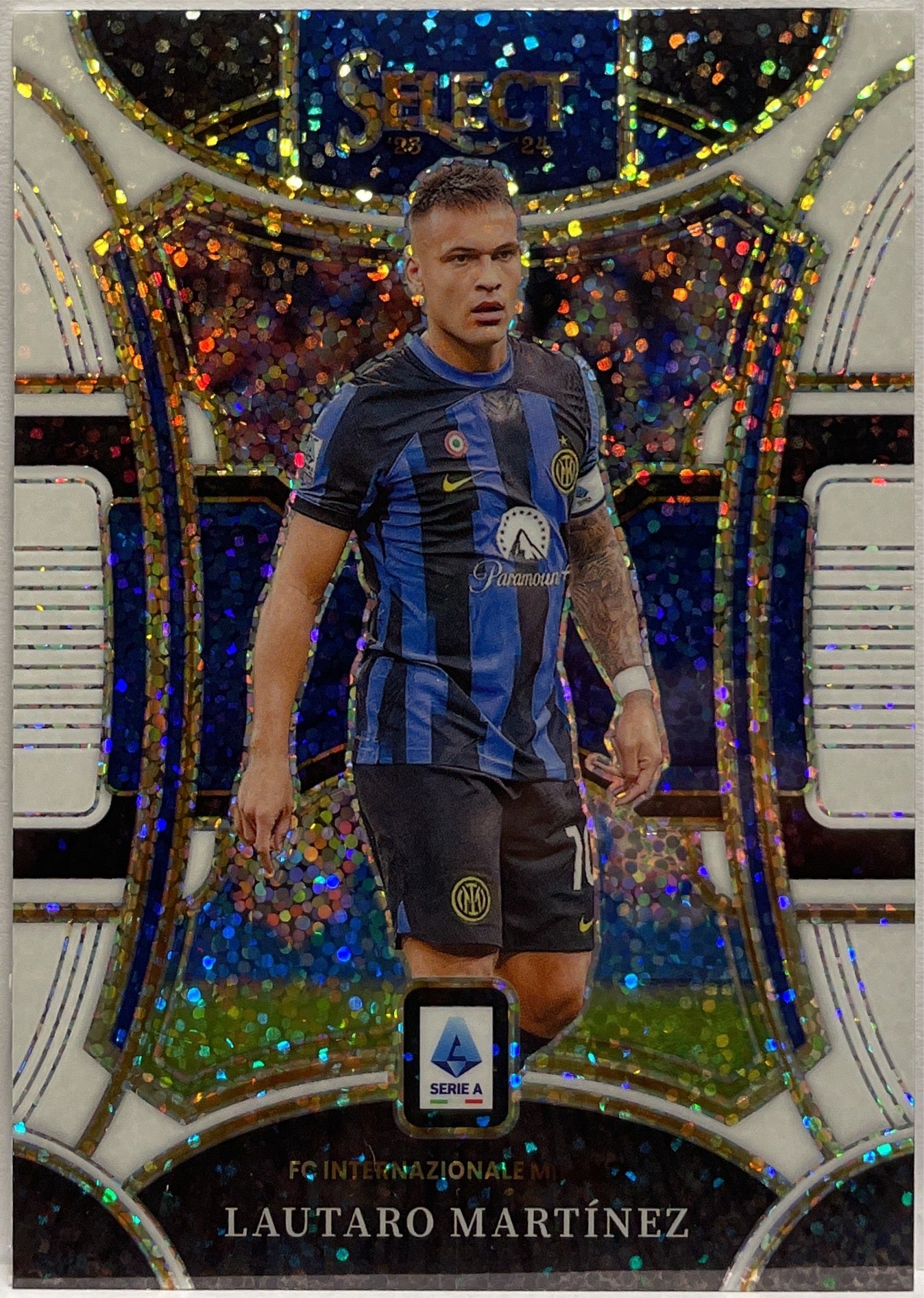 Lautaro Martinez White Sparkle Select Serie A 2023/24