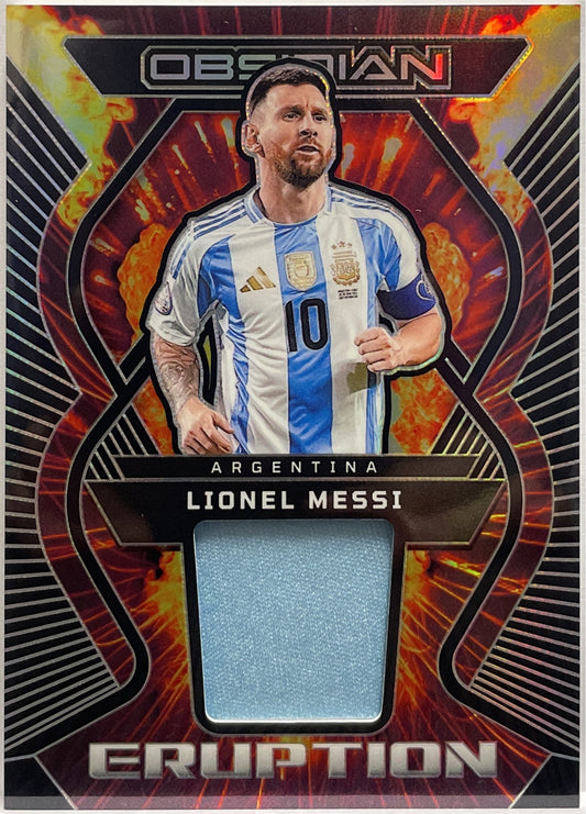 Lionel Messi 1/199 Patch Eruption Obsidian 2023/24
