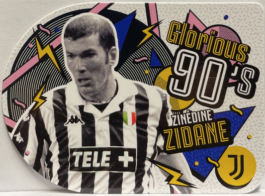 Zinedine Zidane Glorious 90's Topps Team Set Juventus 2023/24