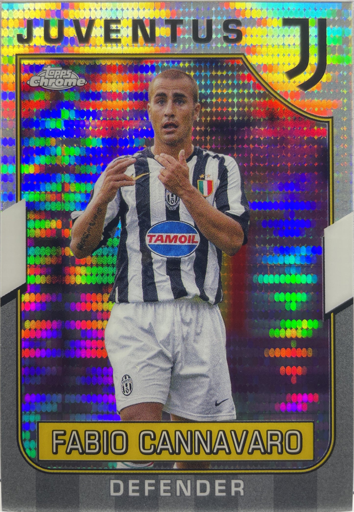 Mancolista-Pulsar Refractor-Topps Chrome Juventus 2022/23