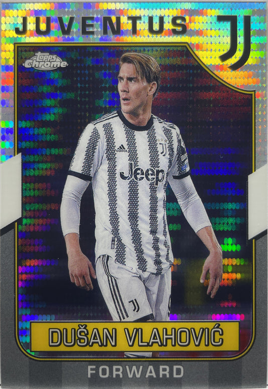 Mancolista-Pulsar Refractor-Topps Chrome Juventus 2022/23