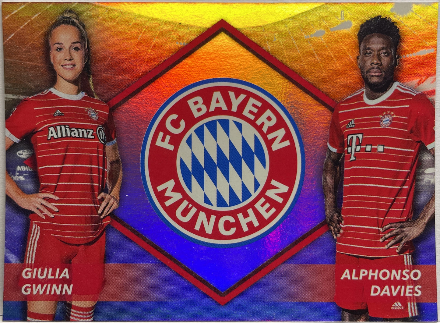 Mancolista-Ein Verein-Topps Team Set Bayern Munchen 2022/23