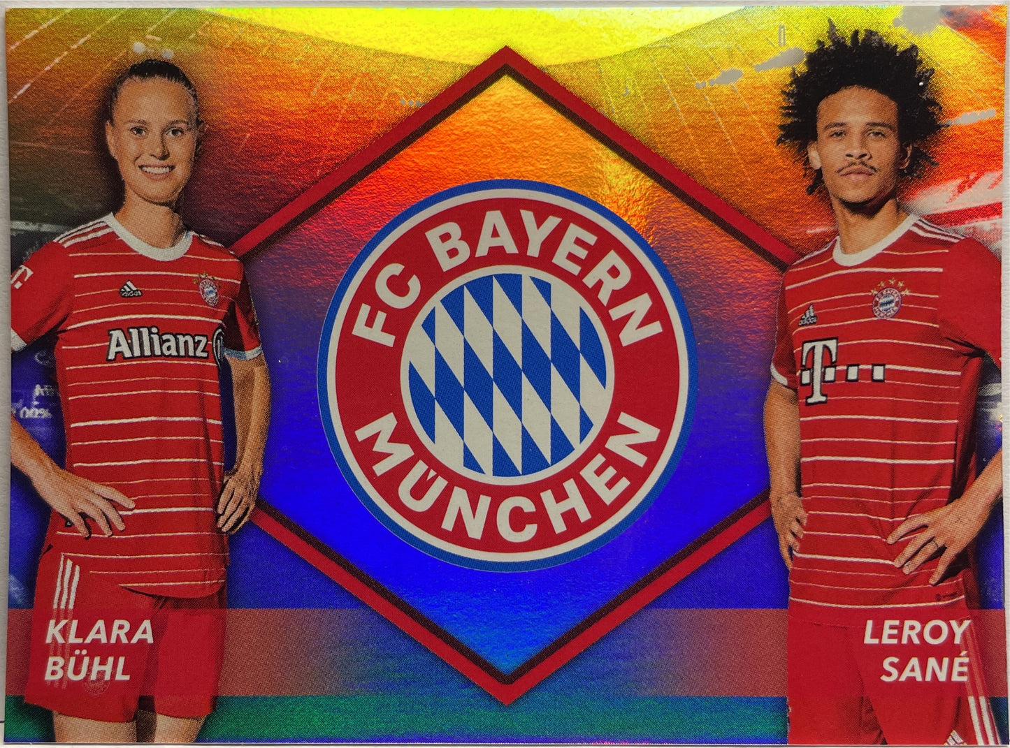 Mancolista-Ein Verein-Topps Team Set Bayern Munchen 2022/23