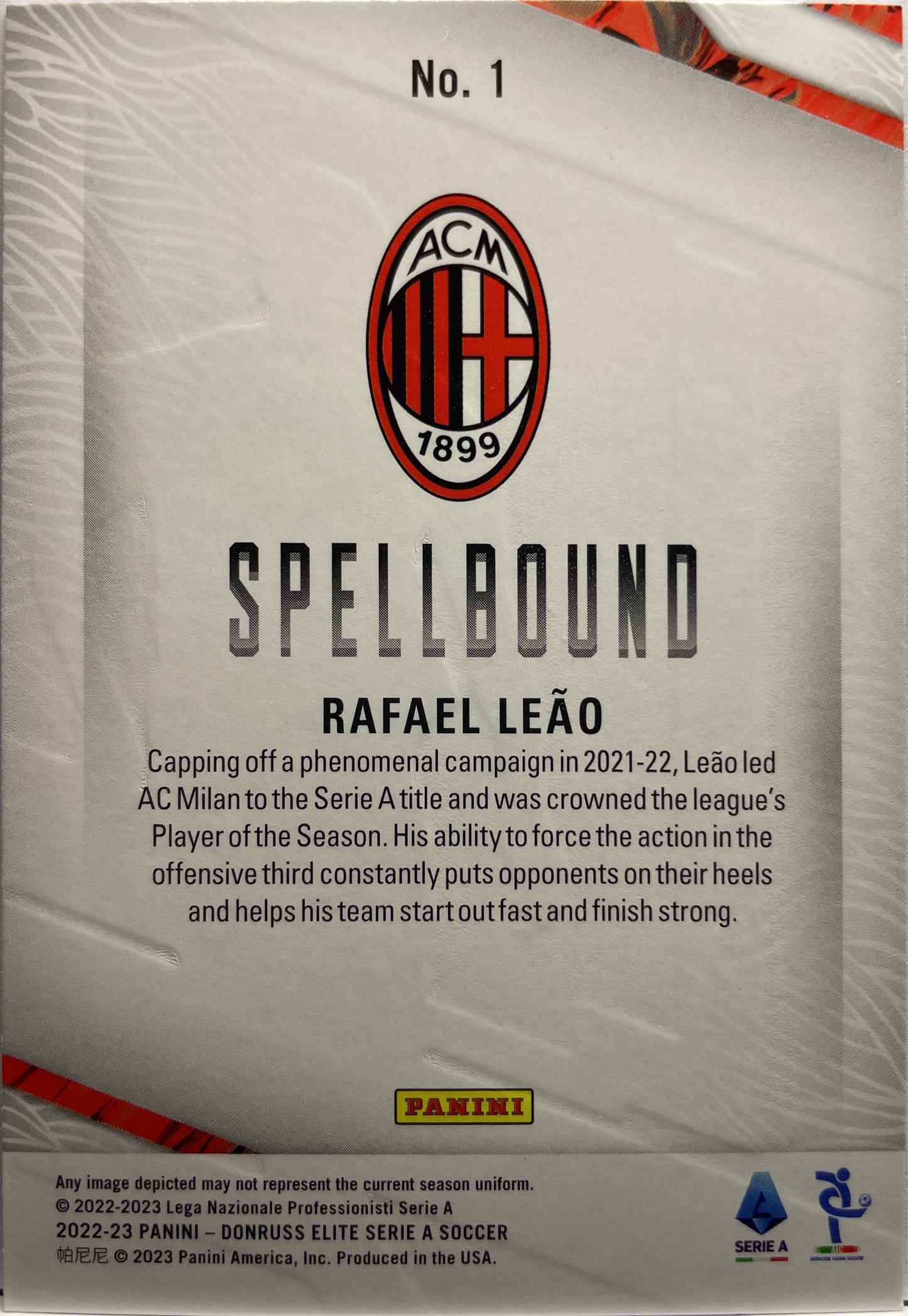 Mancolista-Spell Bound-Donruss Elite Serie A 2022/23