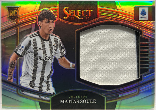 Matias Soule Rookie Patch Jersey Select Serie A 2022/23