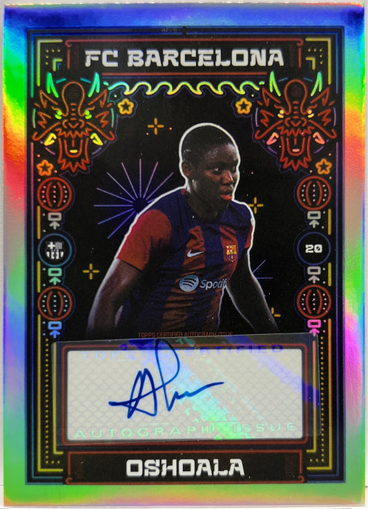 Asisat Oshoala Autograph Topps Barcelona Year Of The Dragon 2023/24