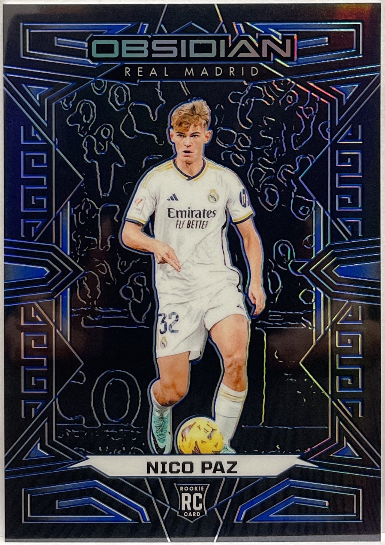 Nico Paz 6/20 Rookie Obsidian 2023/24