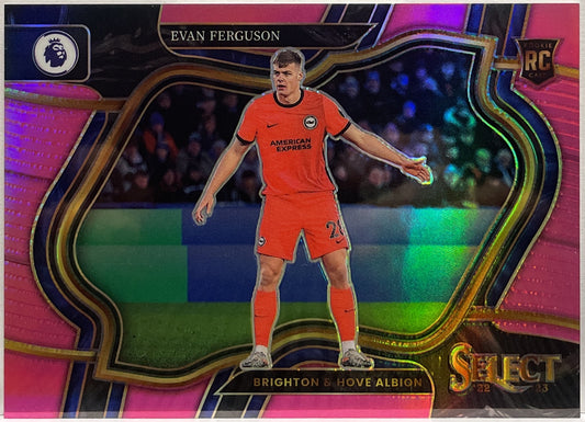Evan Ferguson 42/99 Rookie Field Level Select Premier League 2022/23