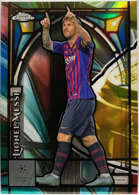 Lione Messi Grail 7 Of 9 Topps Chrome UCC 2024/25