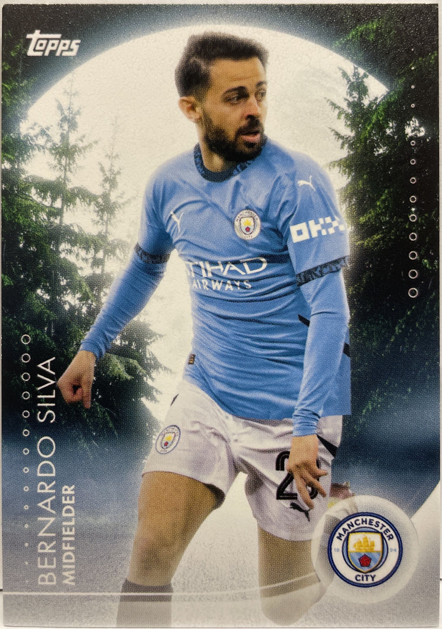 Mancolista-Moonshine-Topps Blue Moon Manchester City 2024/25