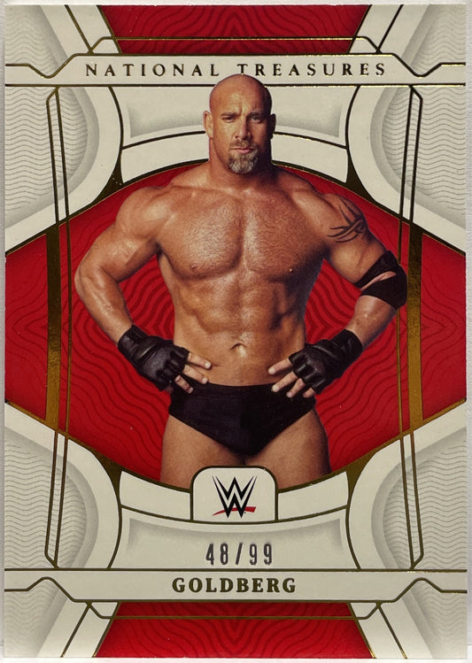 Goldberg 48/99 National Treasures Chronicles WWE 2023