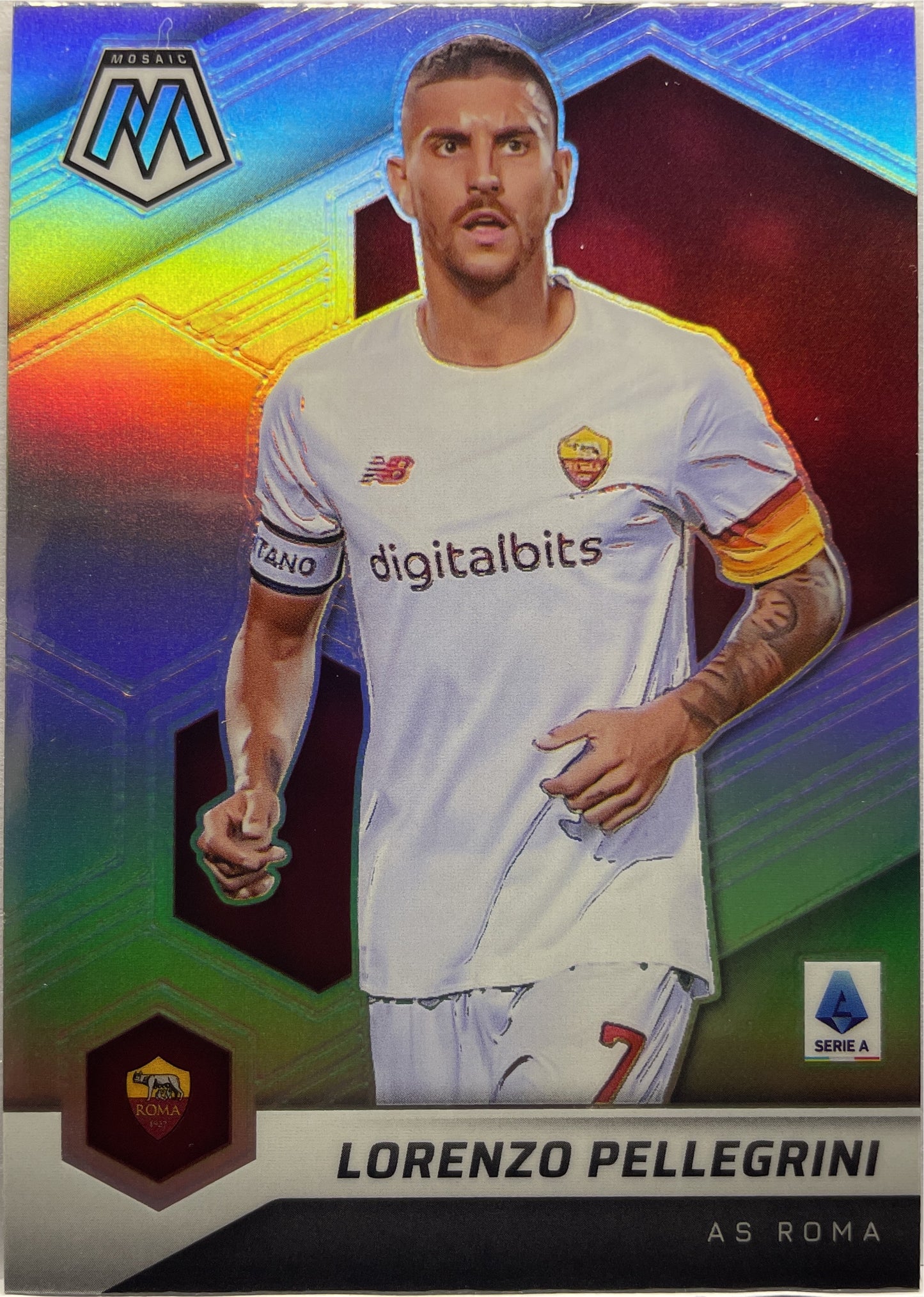 Mancolista-Silver Holo-Mosaic Serie A 2021/22