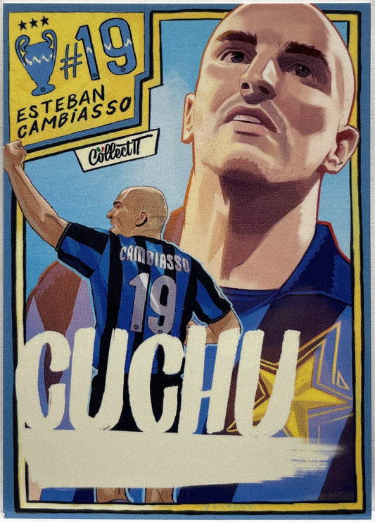 Esteban Cambiasso Cuchu Topps Italian Show 2025
